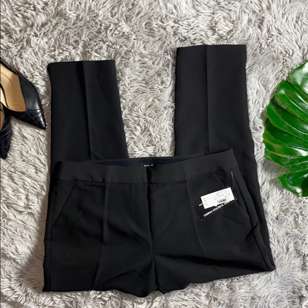 NWT Dress barn black ankle dress pants size 12
